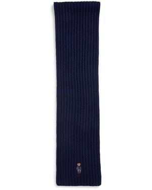 Polo Ralph Lauren Teddy Bear Scarf - Blue