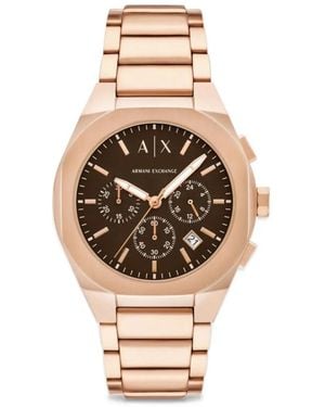ARMANI EXCHANGE Sync Chronograph 42Mm Watch - Metallic