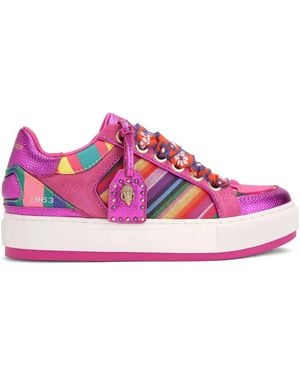 Kurt Geiger Southbank Platform Trainers - Pink