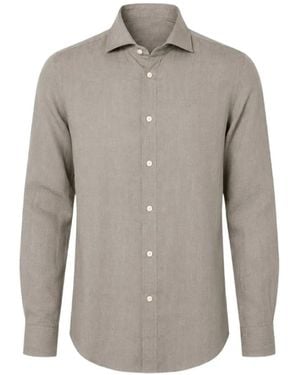 BASTONCINO Long-Sleeve Button-Up Shirt - Grey