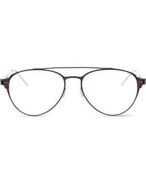 MYT 8 Xxi Brille Mit Lochstickerei - Lila