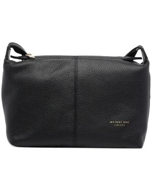MY BEST BAG Sac Porté Épaule En Cuir Grainé - Noir
