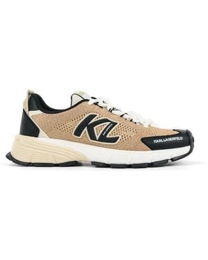 KARL LAGERFELD Orion Lace-Up Trainers - White