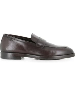 Alexander Hotto Leather Loafers - Gray
