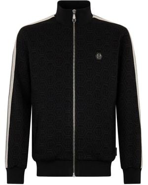 Philipp Plein Veste Zippée - Black
