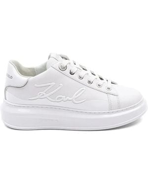 Karl Lagerfeld Kapri Cushion Trainers - White