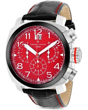 Christian Van Sant Reloj Grand Python De Mm - Rojo