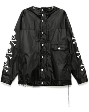 MASTERMIND WORLD スカルプリント ジャケット - ブラック