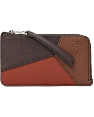 Loewe Puzzle Coin Cardholder - Brown