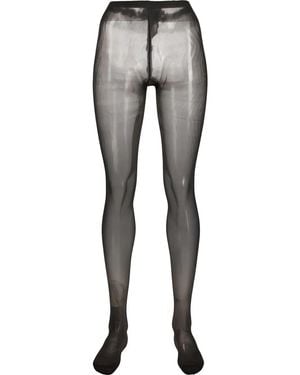 FALKE Collant Semi Trasparenti A Vita Alta - Grigio