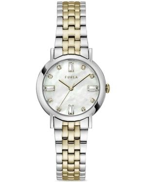 Furla Easy Shape 32Mm Watch - Metallic