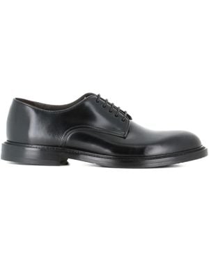 Green George Derby-Schuhe aus Leder - Grau