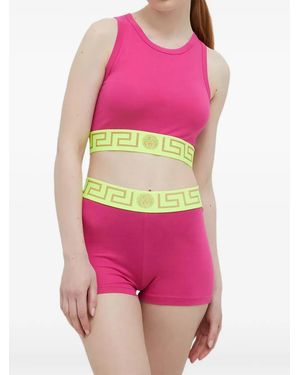 Versace Greca Medusa Top - Pink