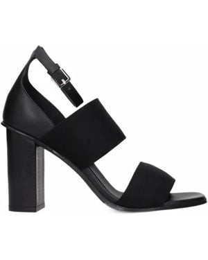 Max Mara Block-Heel Ankle-Strap Sandals - Black