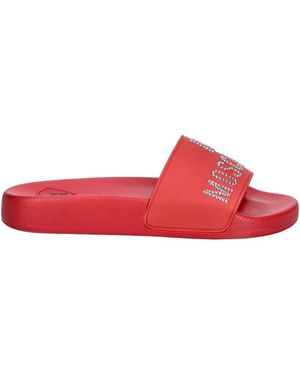 Love Moschino ロゴ サンダル - レッド