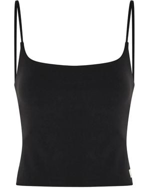 Vuori Spaghetti-Strap Top - Black