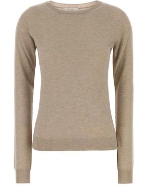 The Row Gestricktes Jazor Oberteil - Natur