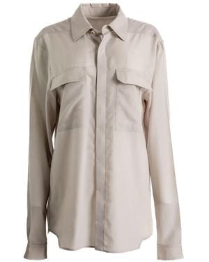 Rick Owens Pocket Shirt - White