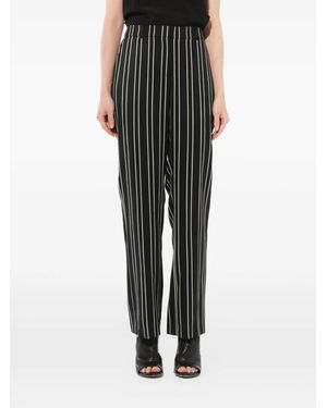 Givenchy Monochrome Stripe Trousers - Black