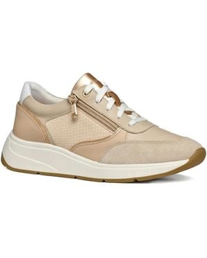 Geox Sneakers mit Reißverschlussdetail - Weiß