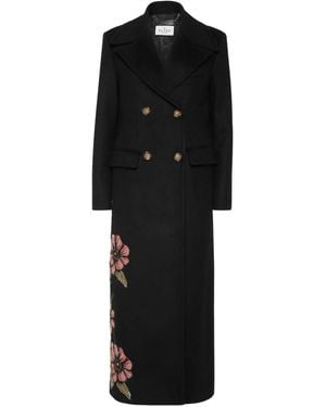 Philipp Plein Fairy Mantel - Schwarz