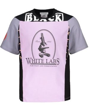 Marine Serre プリント Tシャツ - ピンク