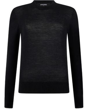 DSquared² D2 Upside-Down Pullover - Black