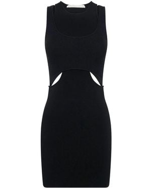 Dion Lee カットアウト ミニドレス - ブラック