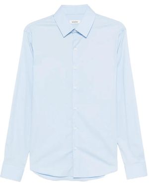 Sandro Overhemd Met Lange Mouwen - Blauw