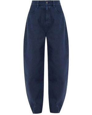 Emporio Armani ロゴプレート ジーンズ - ブルー