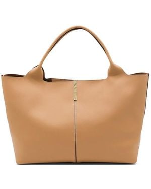 Tod's Mittelgroßer Shopper - Weiß