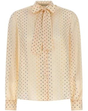 Valentino Garavani Star-Print Shirt - Natural
