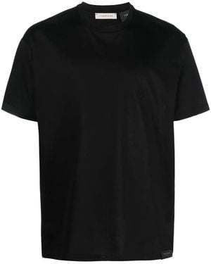 Low Brand Round Neck Short-Sleeved T-Shirt - Black
