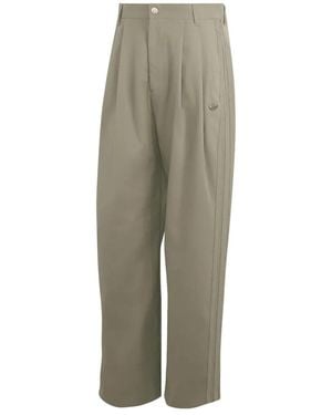 adidas Triple Pleated Pants - Natural