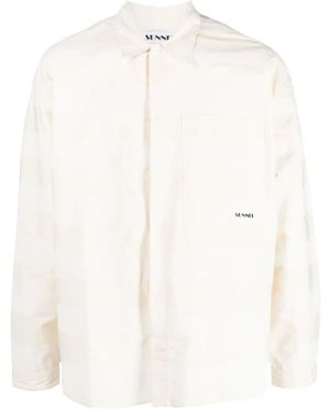 Sunnei Camicia A Righe - Neutro