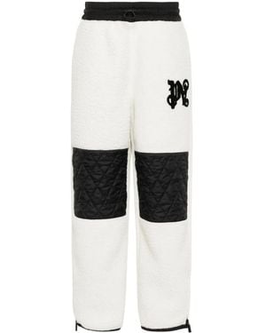 Palm Angels Cozy Skihose Mit Monogramm - Weiß