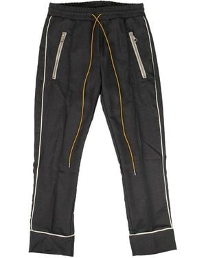 Rhude Side-Stripe Track Pants - Gray