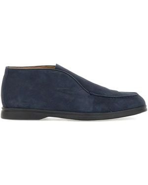 Duca Degli Abruzzi Leo Suede Loafers - Blue