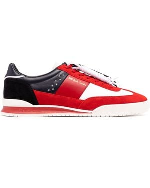 Paul Smith Sneakers Con Lacci - Rosso