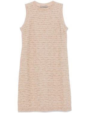 D.exterior Sequin-Embellished Midi Dress - Natural
