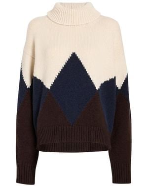 Proenza Schouler Oren Rollkragenpullover Aus Kaschmir - Blau