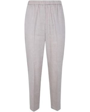 Peserico Elasticated Trousers - Grey