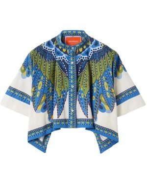 La DoubleJ Cotton Shirt - Blue