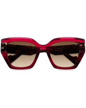 Etnia Barcelona Mambo Geometric Sunglasses - Pink