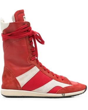 Patrizia Pepe Racing Skin '93 Trainers - Red