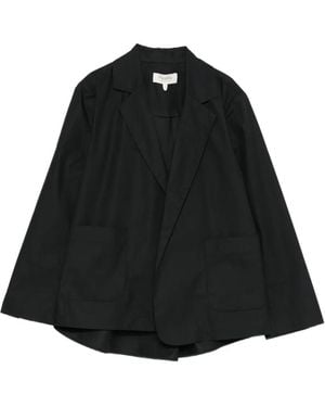 Psophia Open-Front Blazer - Black