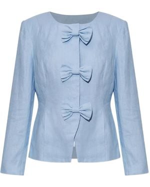 Posse Harper Bow Jacket - Blue