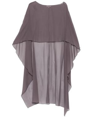 Antonelli Herve Cape Met Boothals - Paars