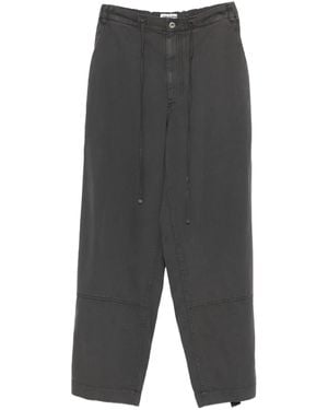 Low Classic Drawstring Pocket Pants - Grey