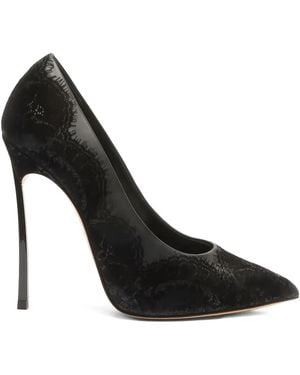 Casadei Zapatos Blade Lingerie con tacón de 120 mm - Negro